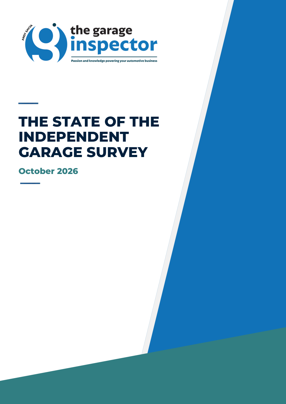 The State of the Independent Garage Survey report cover